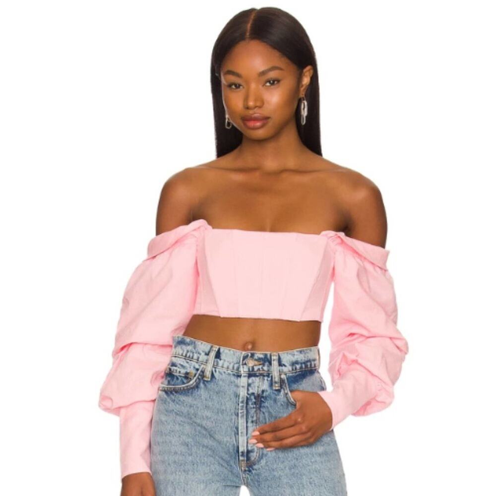 NBD Odilia Top in Pink NWT Size XL